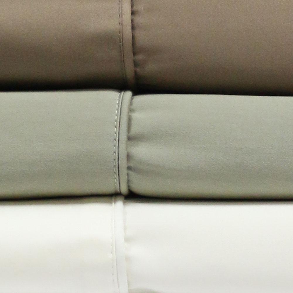 Split Top King Sheets 300 Thread Count 100% Cotton (Half Split Fitted) - Image 4