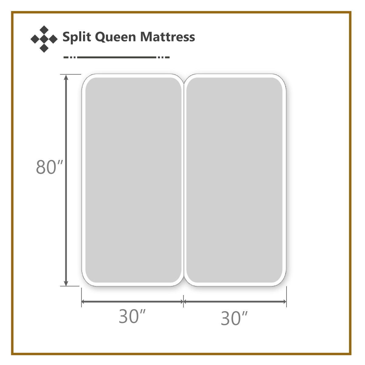 Split Queen Bed Sheet Set - Solid 340 Thread Count - Image 2