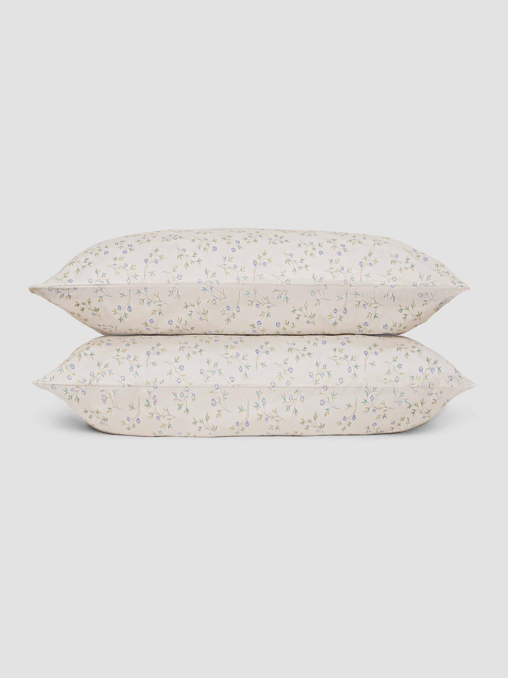 Spring Sprig Cotton Pillowcases (Pair) - Image 2