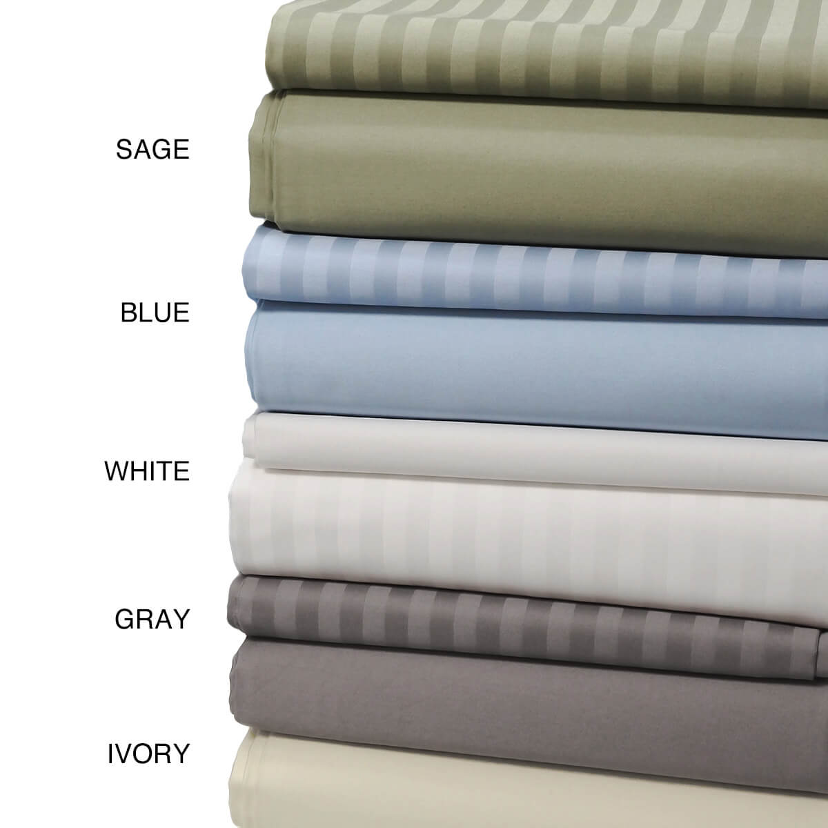 Good Weight 100% Cotton Sateen Sheet Set - Deep Pockets (16 inches) - Image 2
