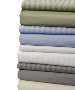Good Weight 100% Cotton Sateen Sheet Set - Deep Pockets (16 inches)