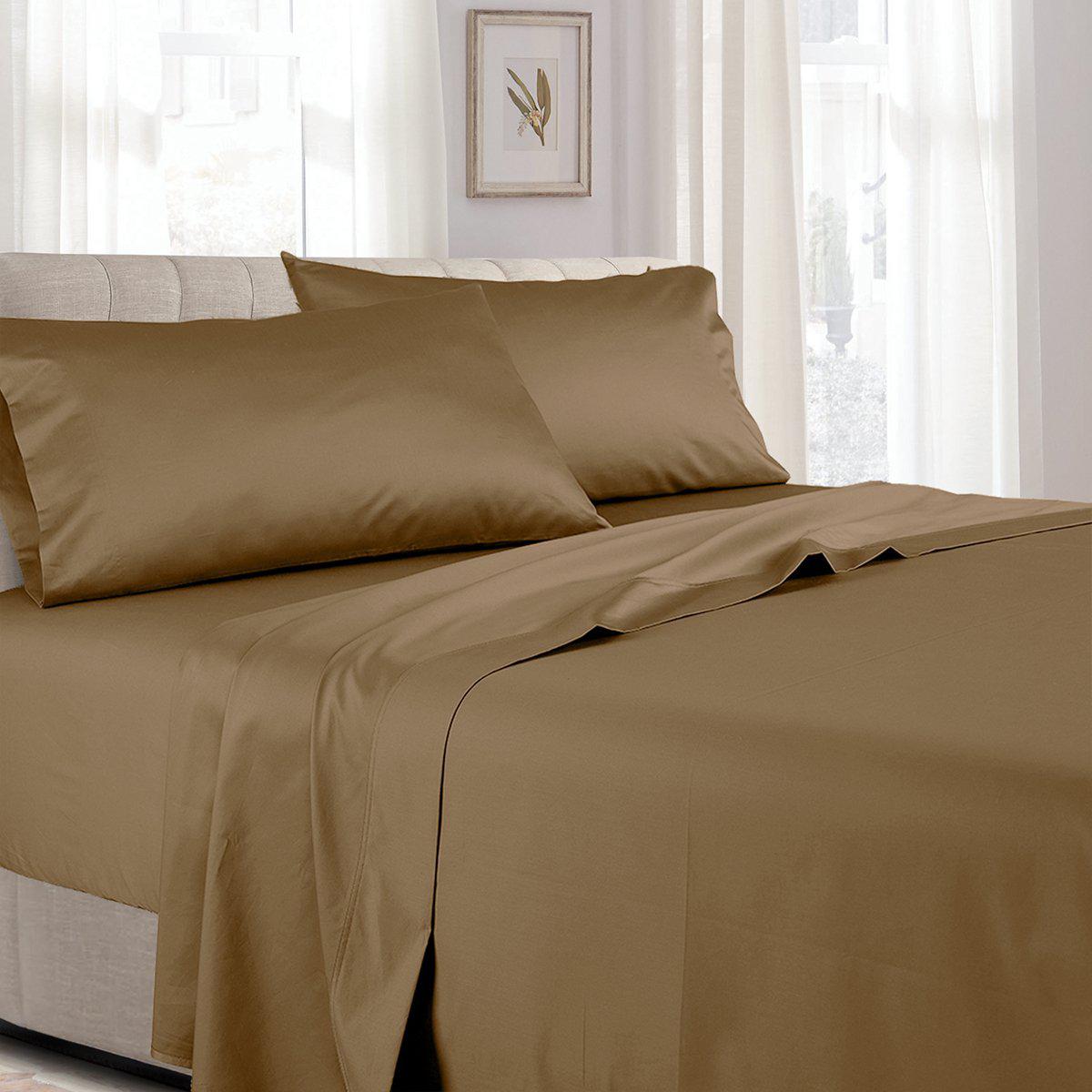 Split Adjustable Dual King Sheets - Solid 300 Thread count - Image 8