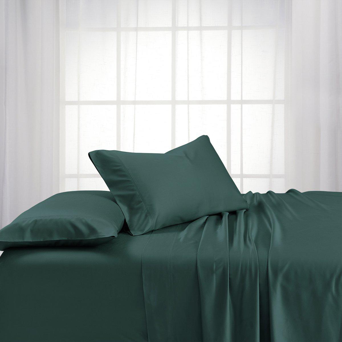 Adjustable Split King Sheets - Cooling Bamboo Viscose 600 Thread Count - Image 18