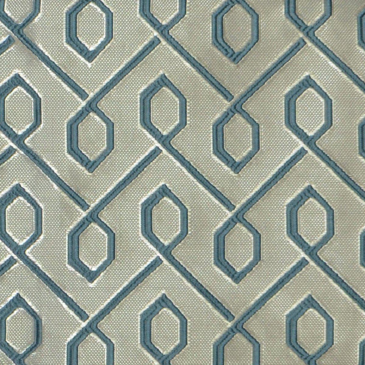 Empress Embroidered 110Wx90L Curtains With Grommet Top Jacquard Drapes (Set of 2) - Image 12