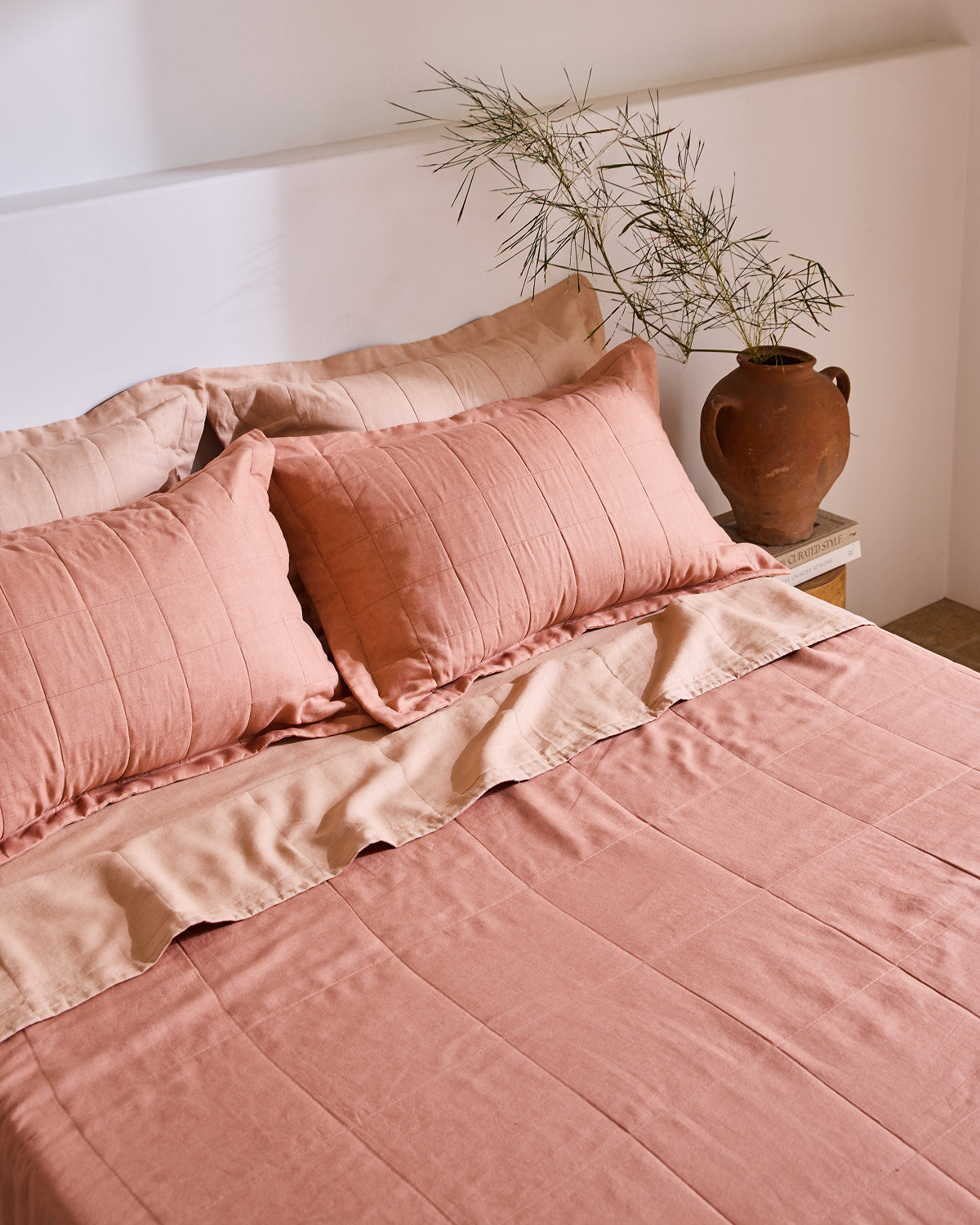 Hazelnut Quilted Pillowcases (Set of Two) - Image 5