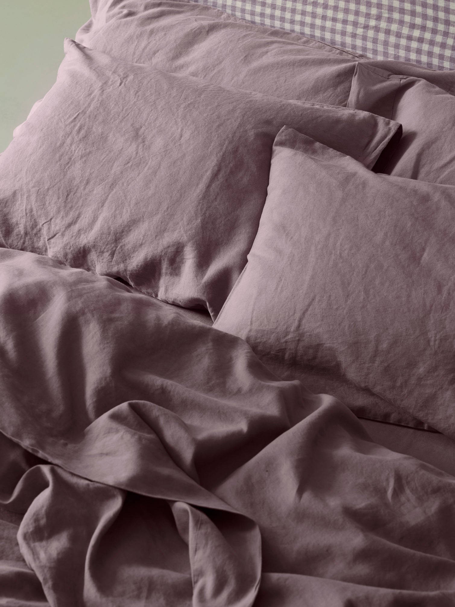 Elderberry Linen Blend Pillowcase (Pair)