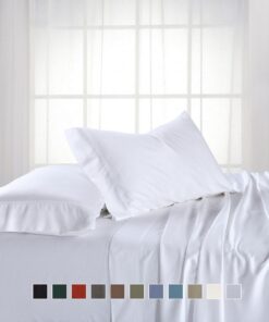 Top Split Flex King Sheet Set - Bamboo Cotton (Hybrid)
