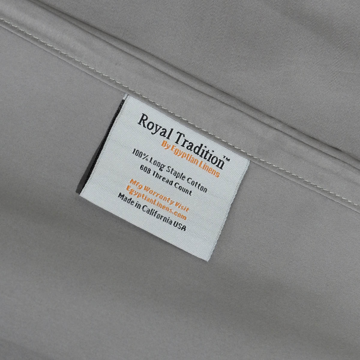 Low Profile (6-10 Inches) Cotton Fitted Sheet Only - USA 608 Thread Count - Image 3