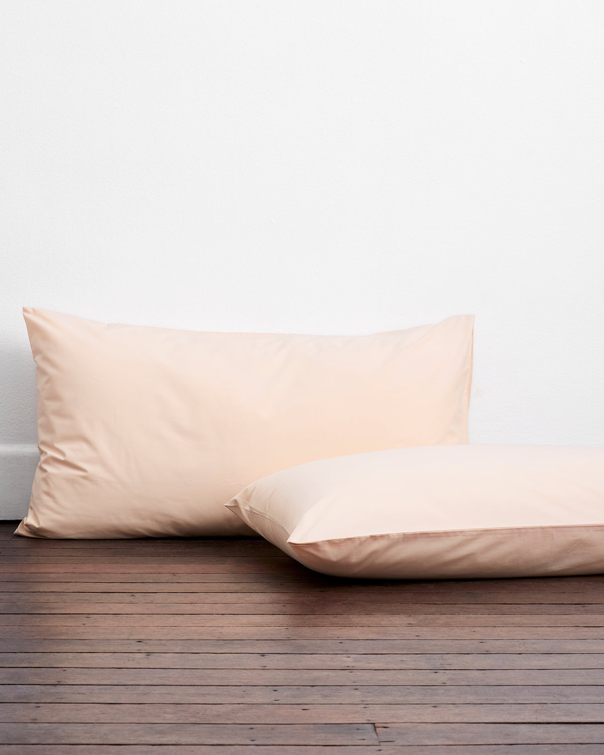 Vanilla Organic Cotton Percale King Pillowcases (Set of Two)