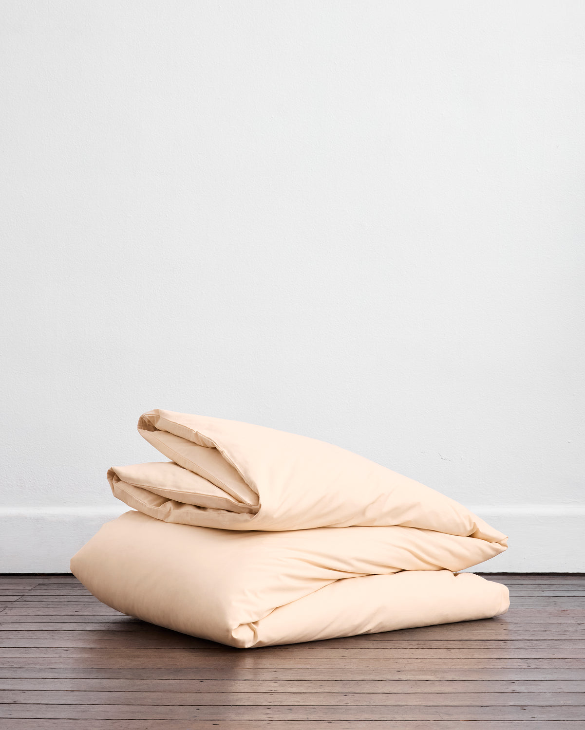 Vanilla & Butterscotch Organic Cotton Percale Bedding Bundle - Image 3