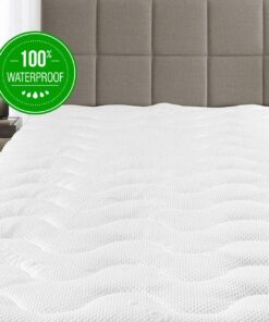 Waterproof Lyocell from Eucalyptus TENCEL™ Jacquard Mattress Pad
