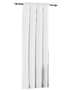 Soho Faux Silk Curtain Panels or Waterfall Valance (Single)