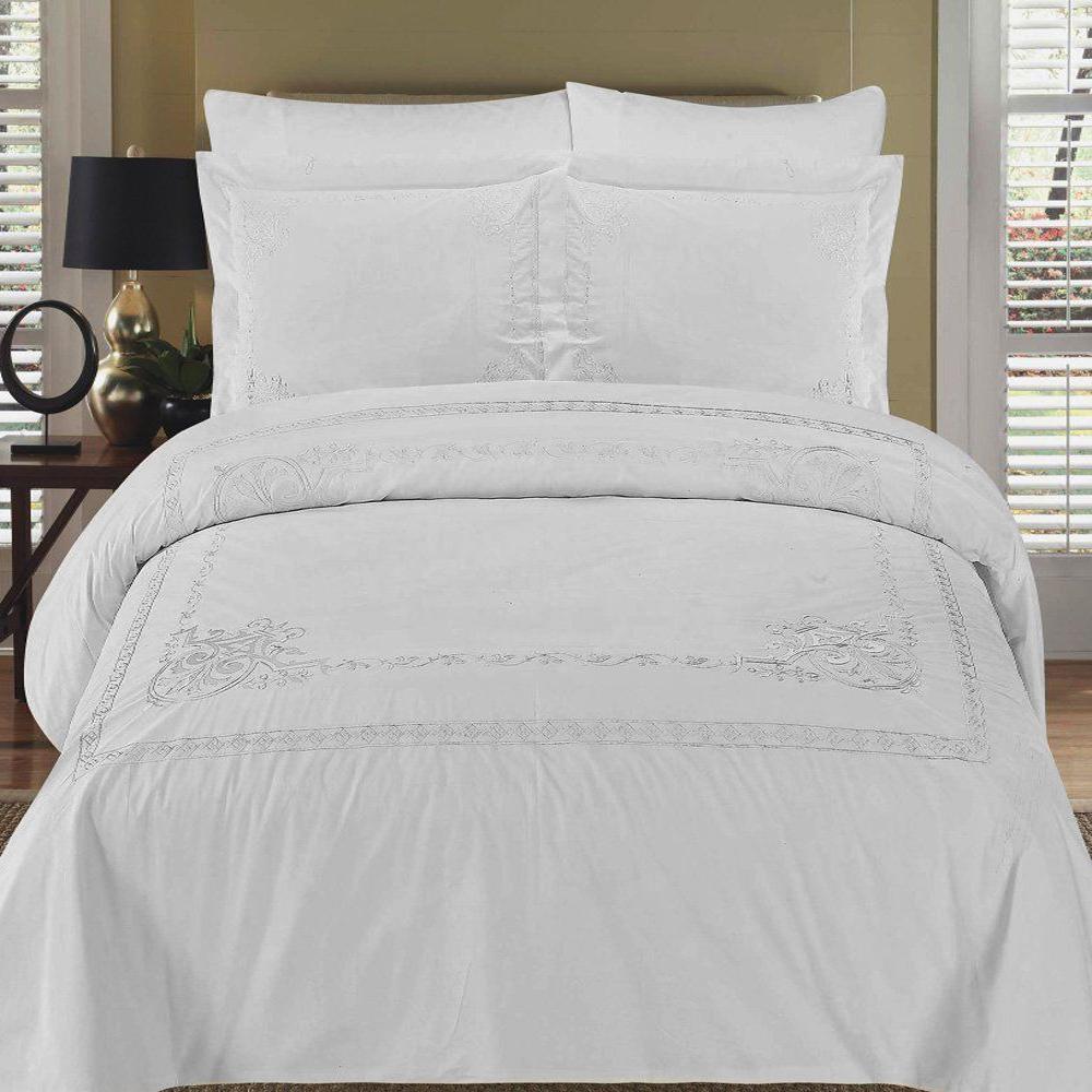Embroidered Duvet Cover Sets - Athena - Image 3