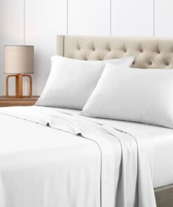 Low Profile Sateen Sheet Set (6-10 Pockets) - 100% Cotton 300 Thread Count