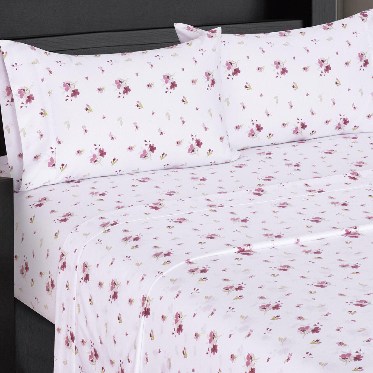 Floral Printed Sheet Set - 300 Thread Count - Image 12