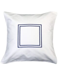 Adeline Throw Pillow Cover 18 X 18 Inches 100% Cotton Sateen