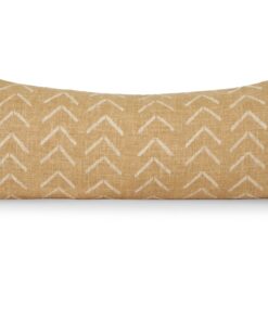Asha Dijon. Mudcloth Inspired XL Pillow