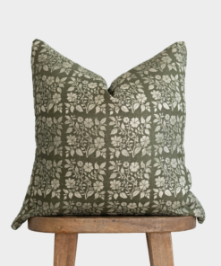 Evergreen Floral in Linen - 18 | 22 | 26