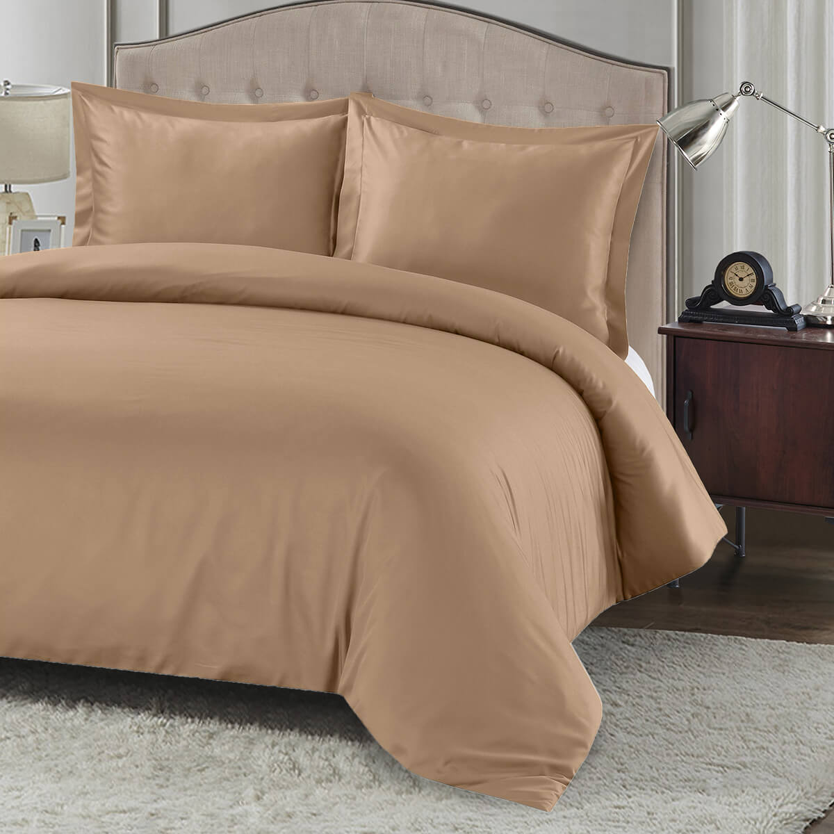 Bamboo Cotton 3-Piece Duvet Cover Set (Bamboo Hybrid) - Image 8