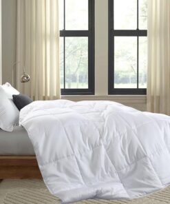 100% Cotton Shell Bamboo Filled Blanket 300 Thread Count Sateen