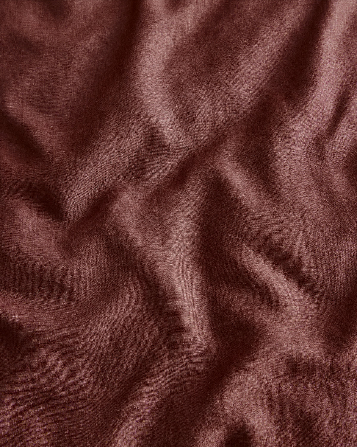 Cacao 100% French Flax Linen Fitted Sheet Set - Image 4