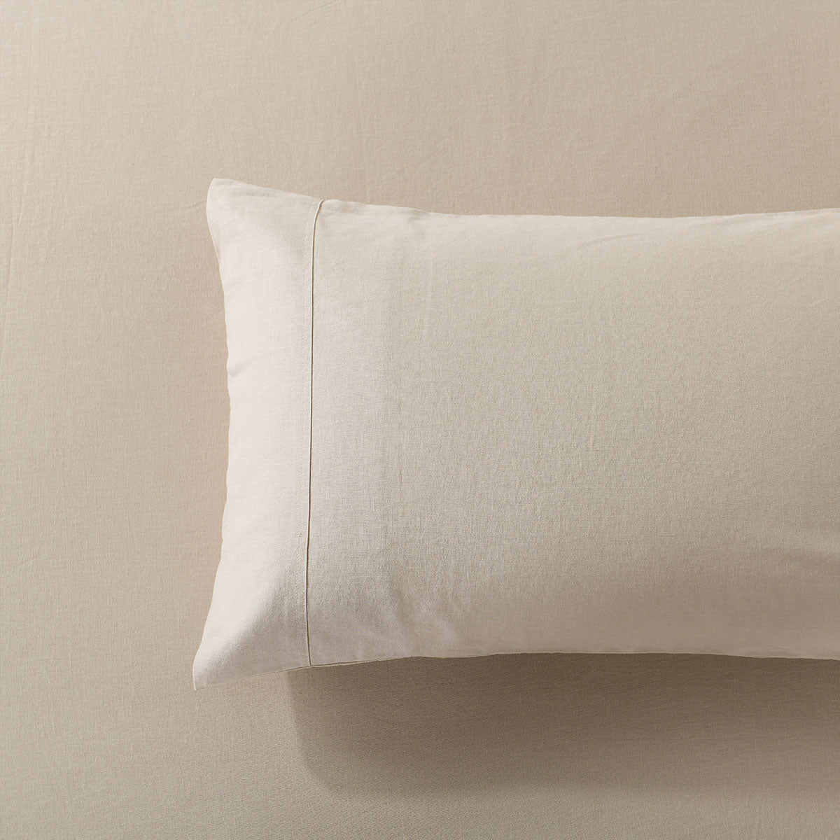 Pre-Washed Belgian Flax Linen Cotton Pillowcases (Pair) - Image 12
