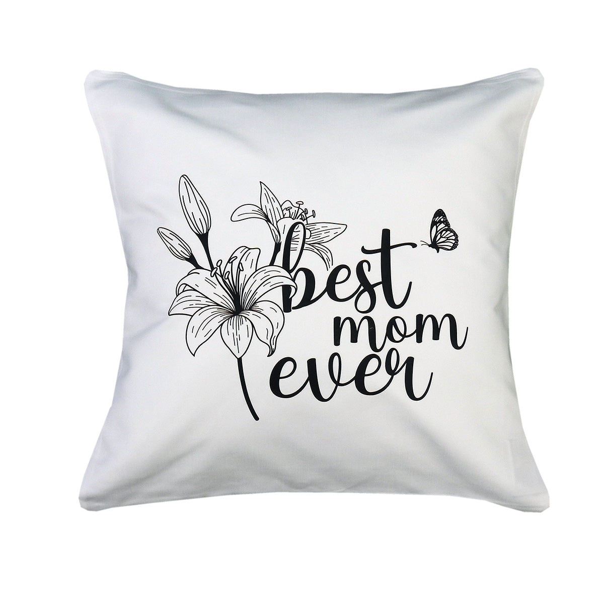 Mom Throw Pillow Cover 18 X 18 Inches 1000 Thread Count Cotton - Image 5