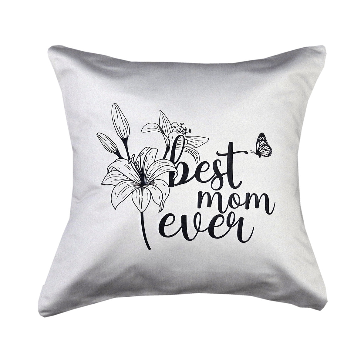 Mom Throw Pillow Cover 18 X 18 Inches 1000 Thread Count Cotton - Image 14