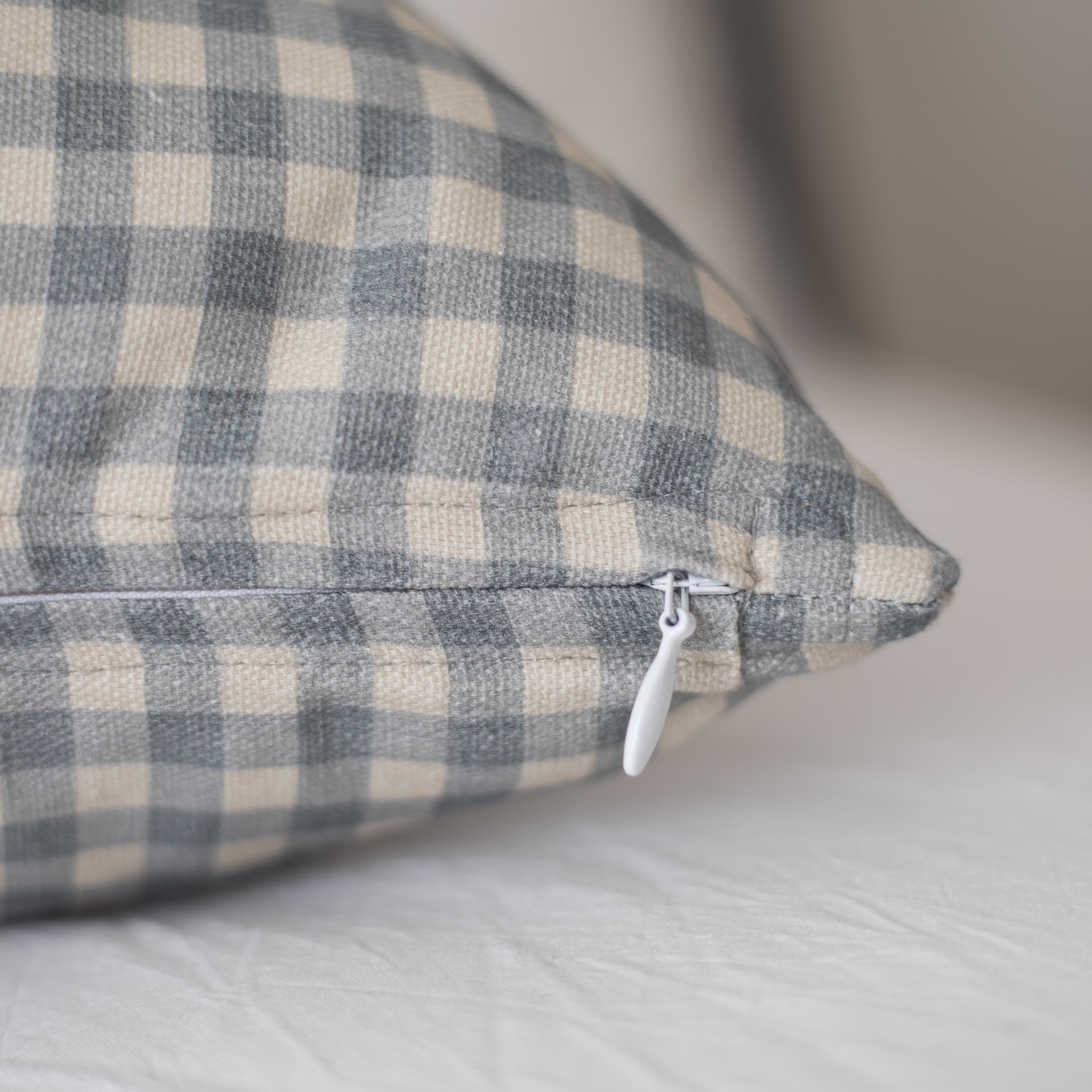 Dusty blue Gingham - 18 | 20 | 22 | 26 - Image 5