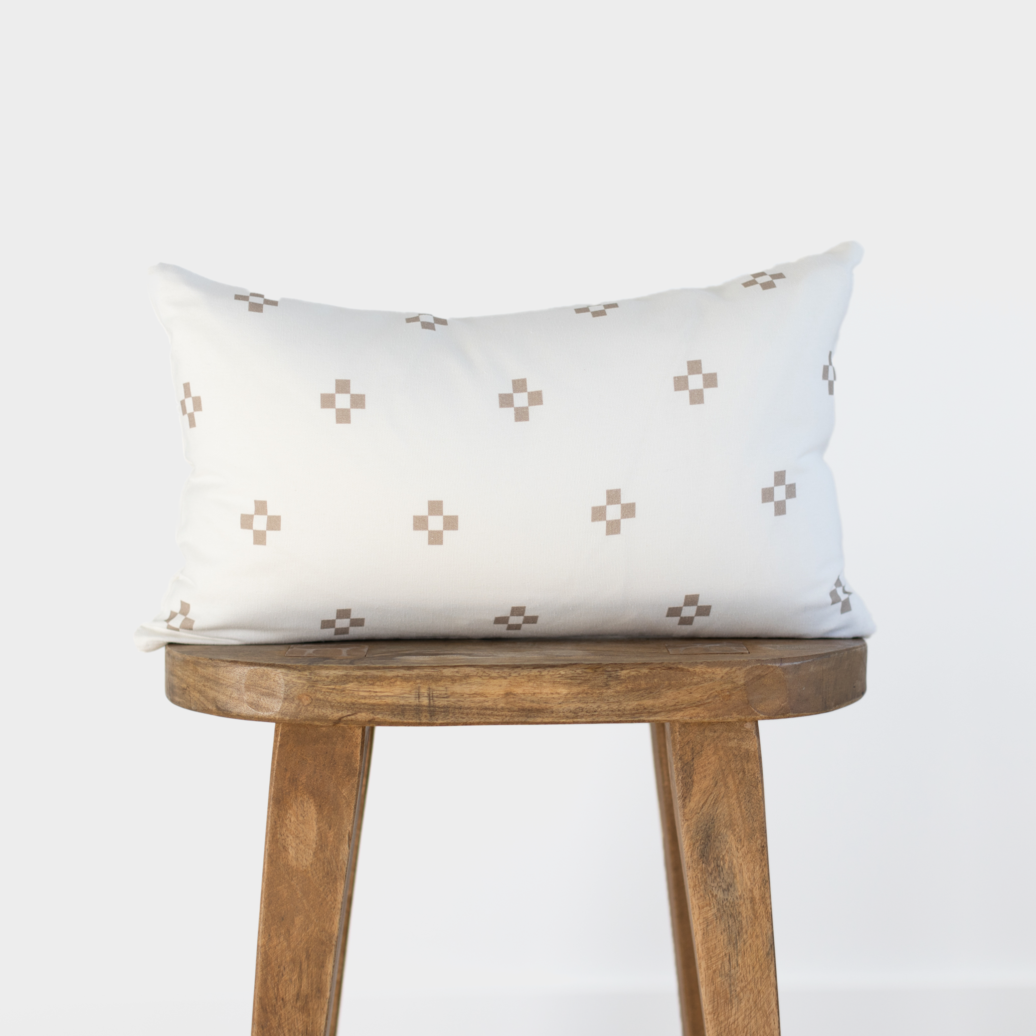 Tan Square Dots - Lumbar - 12x20 | 12x26 | 12x40