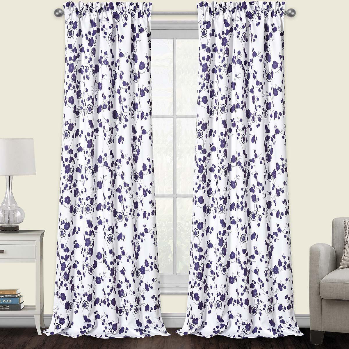 Camila Room Darkening Curtain Panels Pair ( Set of 2 ) - Image 3