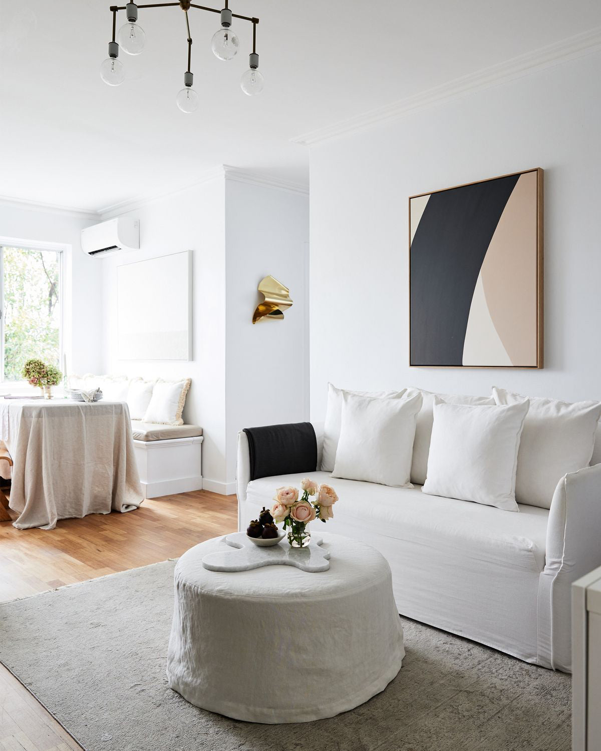 Charcoal 100% French Flax Linen Throw - Image 3