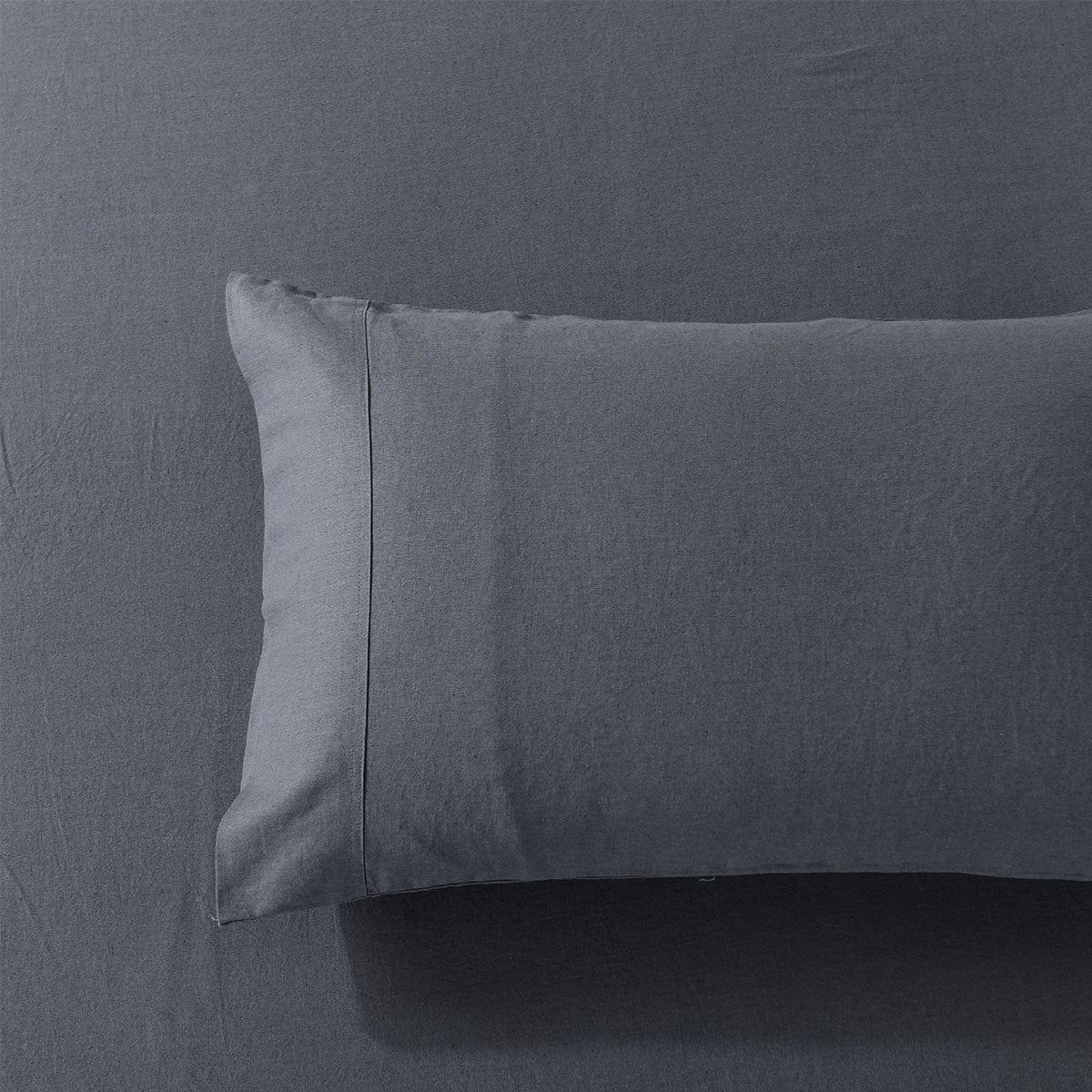 Pre-Washed Belgian Flax Linen Cotton Pillowcases (Pair) - Image 5