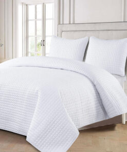 Checkered Quilts & Coverlet Set