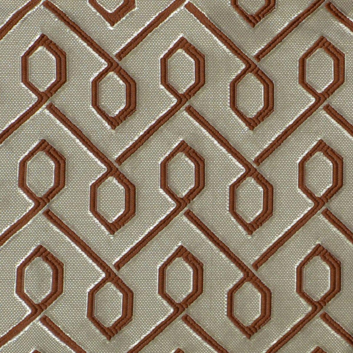 Empress Embroidered 110Wx90L Curtains With Grommet Top Jacquard Drapes (Set of 2) - Image 7