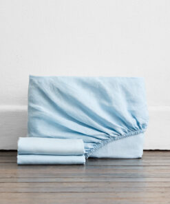 Coast 100% French Flax Linen Fitted Sheet Set