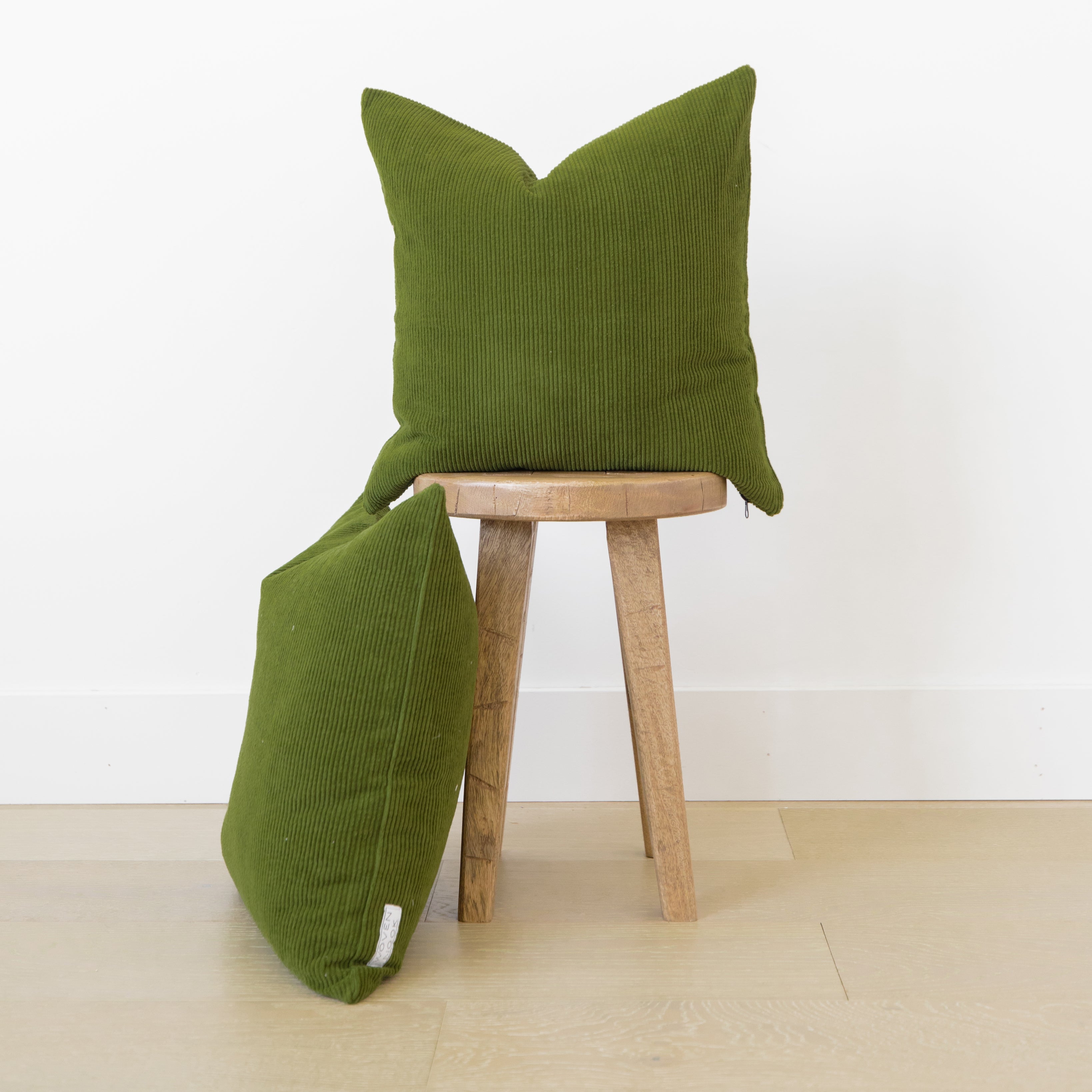 Olive Green Corduroy - 2 Pack - 22