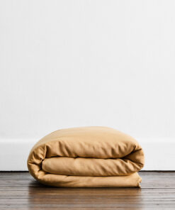 Caramel 100% French Flax Linen Duvet Cover