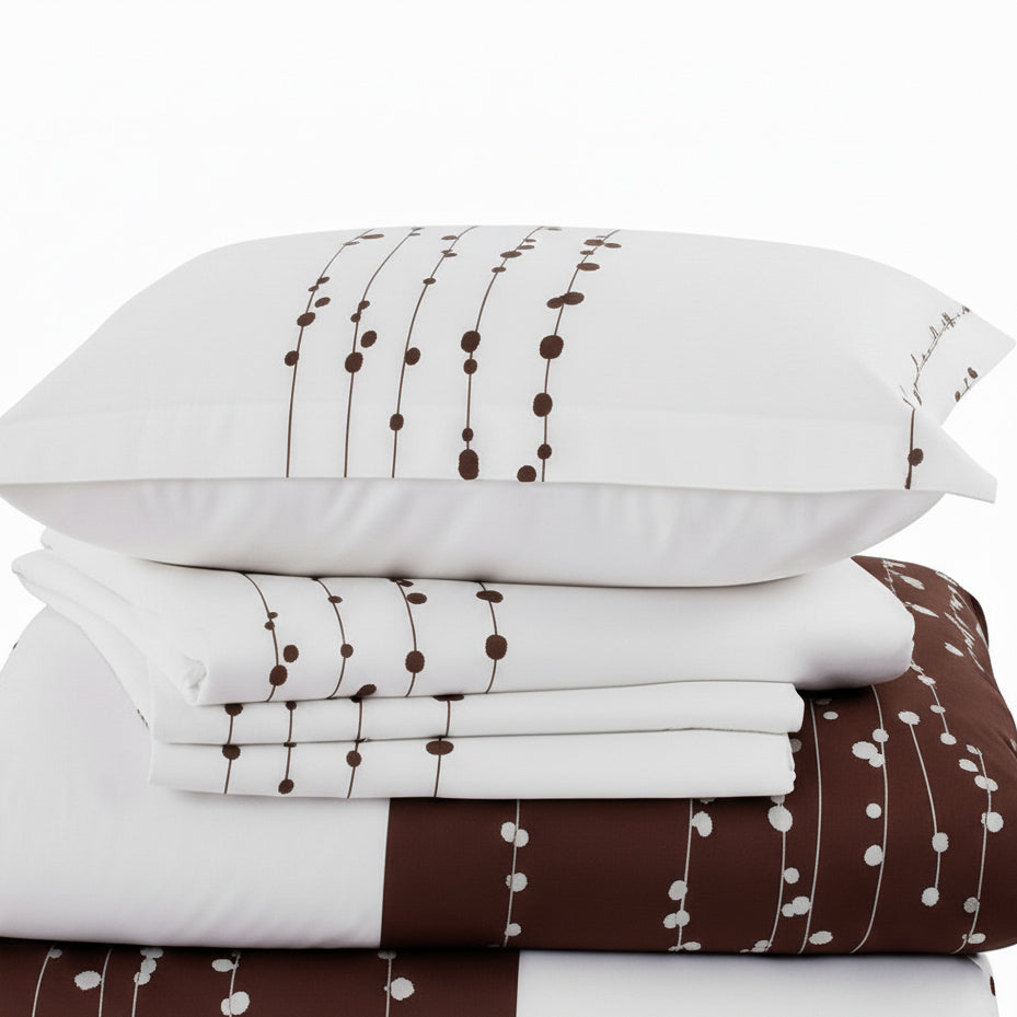 Ellis Embroidered 3-Piece Duvet Cover Sets - Image 4