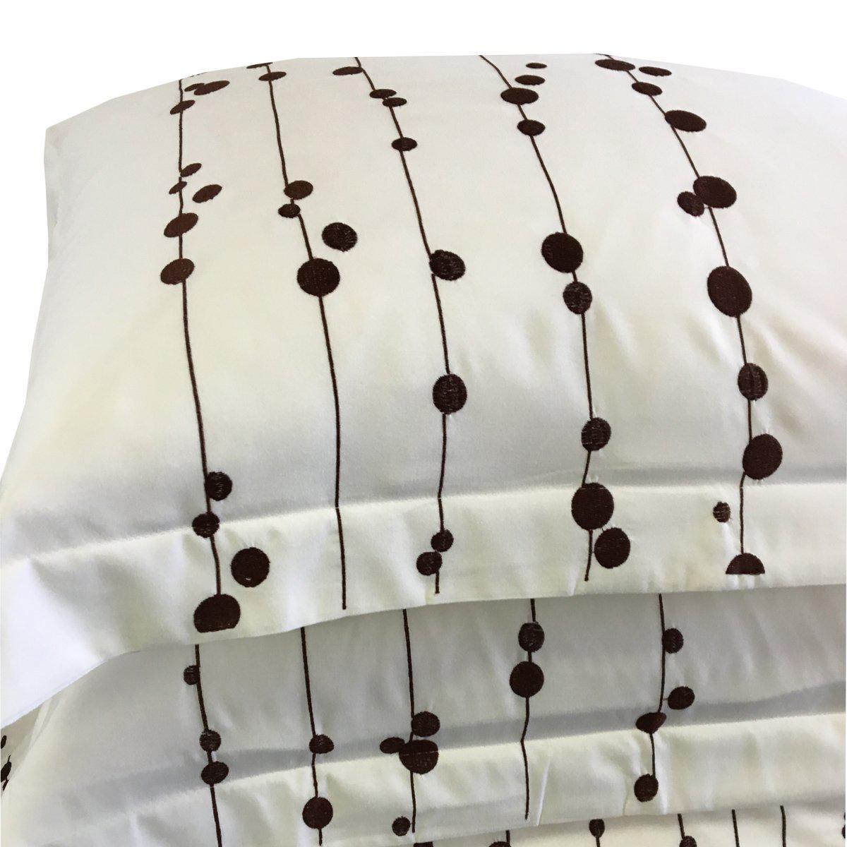 Ellis Embroidered 3-Piece Duvet Cover Sets - Image 5