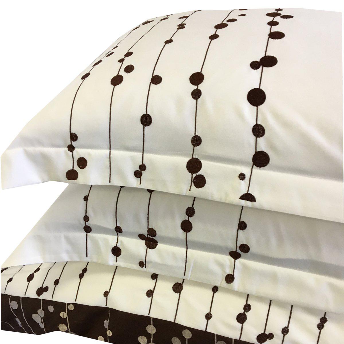 Ellis Embroidered 3-Piece Duvet Cover Sets - Image 3