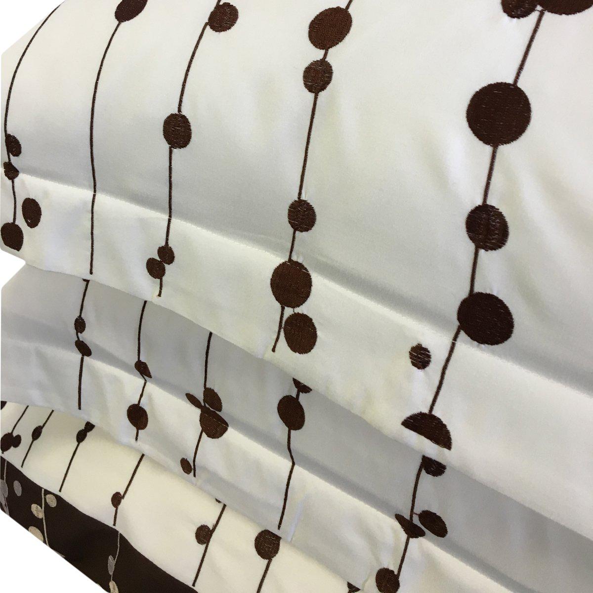 Ellis Embroidered 3-Piece Duvet Cover Sets - Image 6