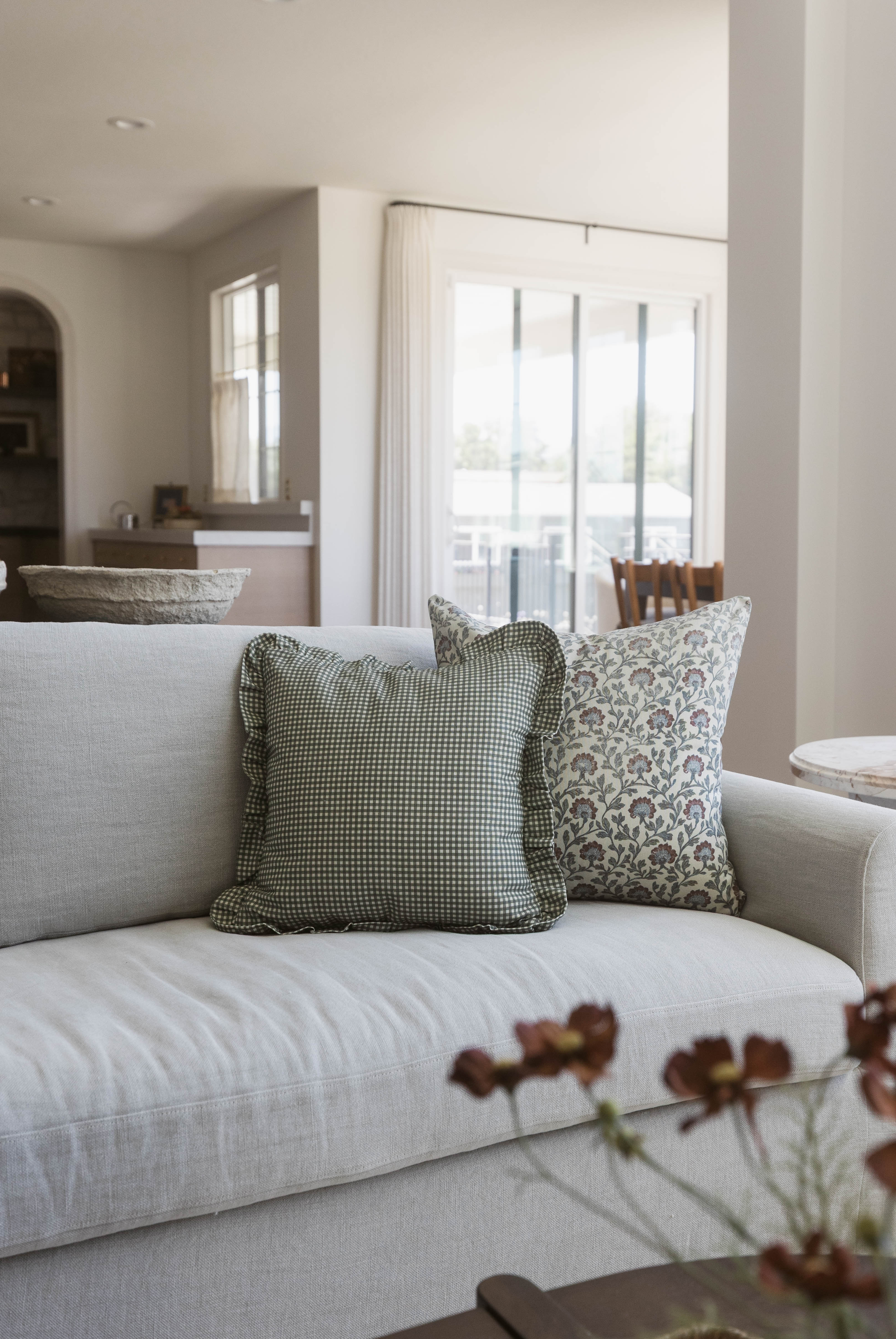 Green Mini Gingham Ruffle 18 | 22 | 26 - Image 11