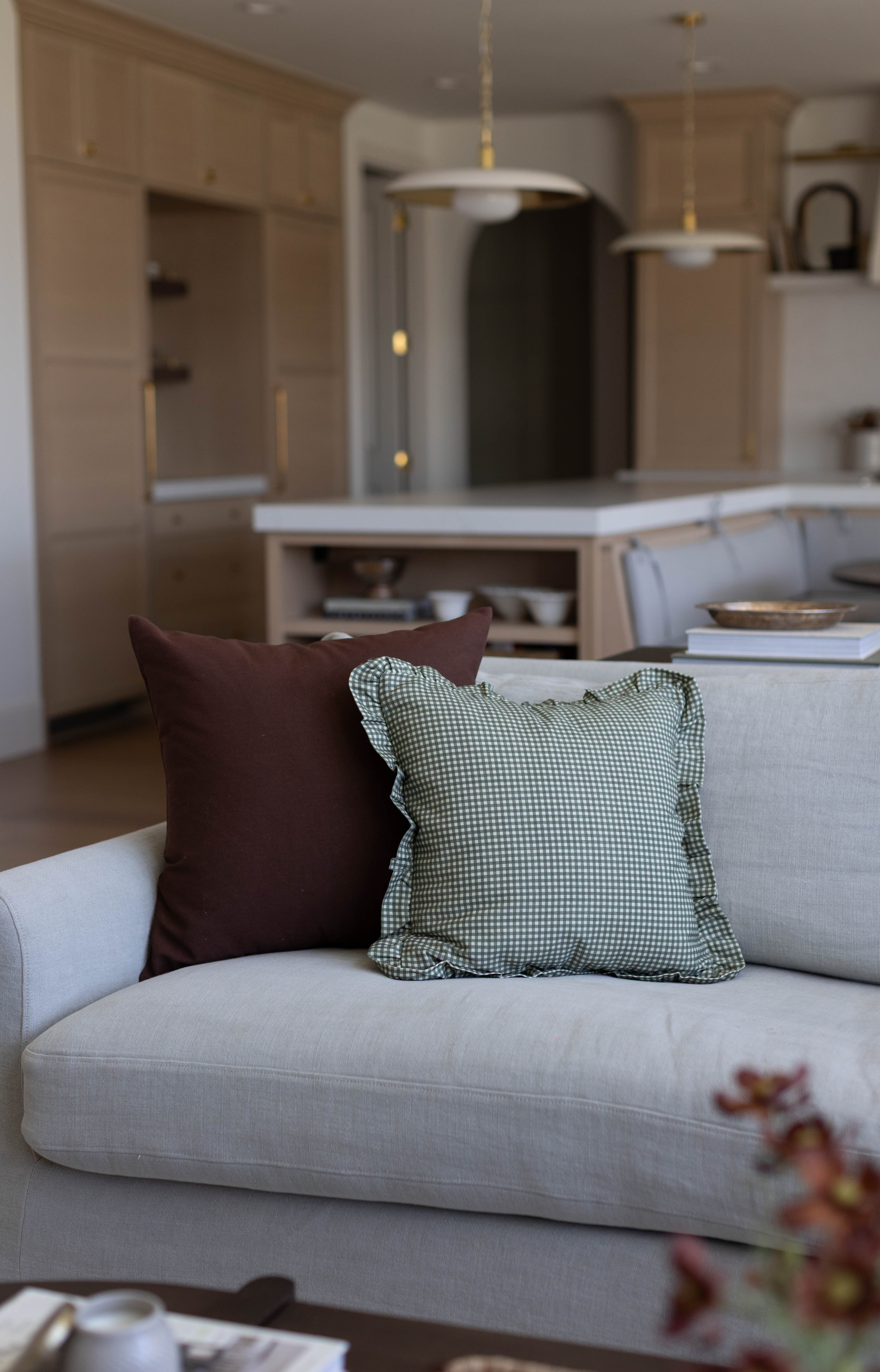 Green Mini Gingham Ruffle 18 | 22 | 26 - Image 6