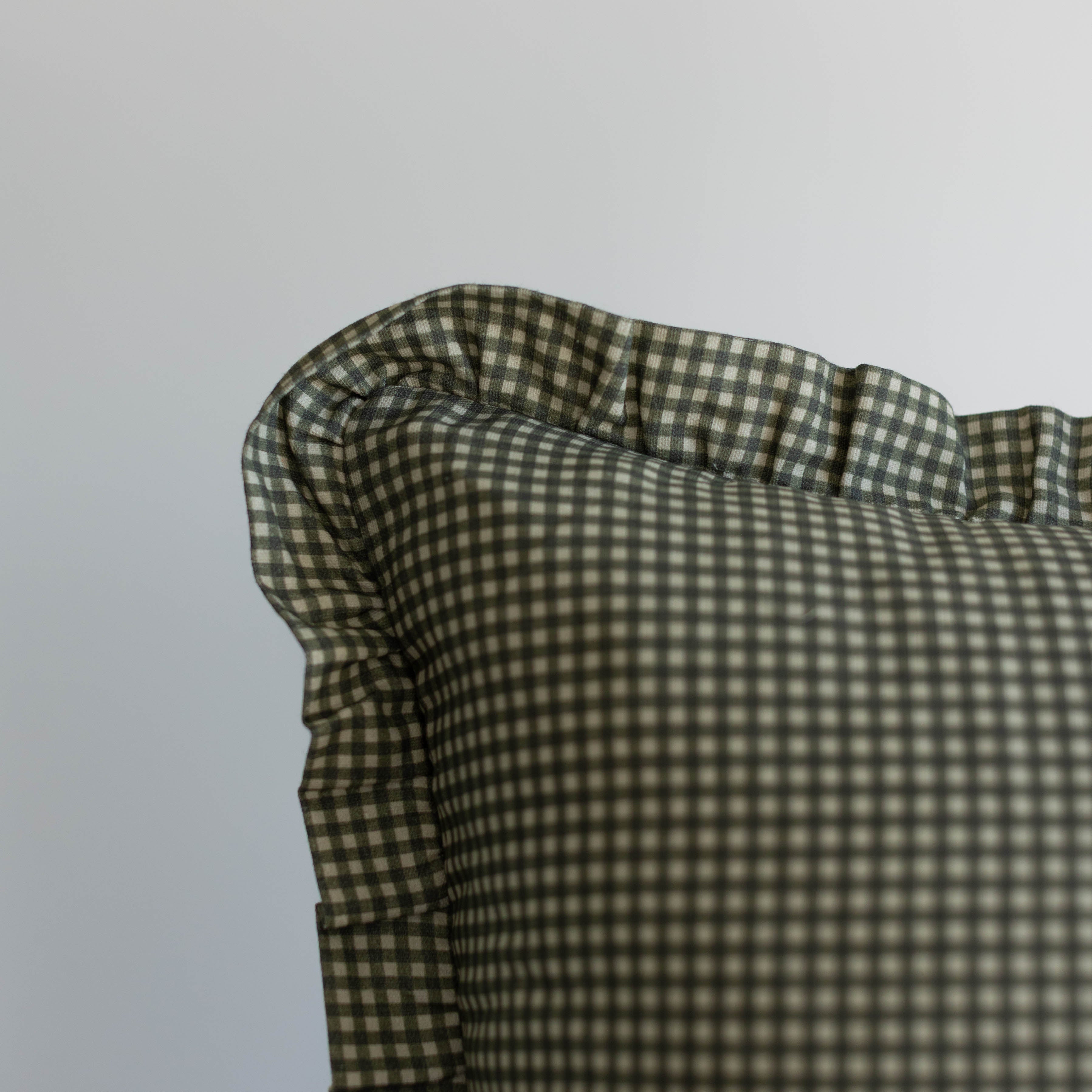 Green Mini Gingham Ruffle 18 | 22 | 26 - Image 5