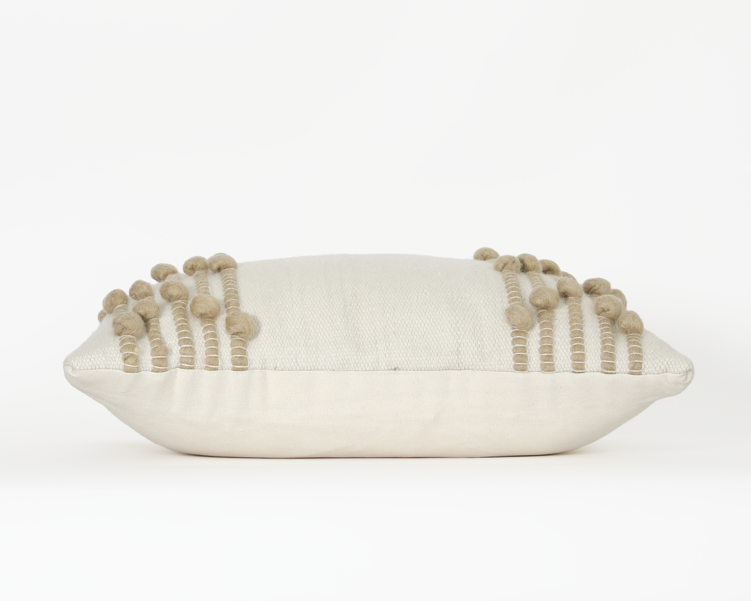 Faryll. Lumbar Wool Pillow. 14x20 - Image 3