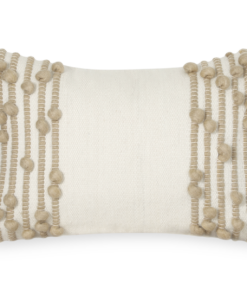 Faryll. Lumbar Wool Pillow. 14x20