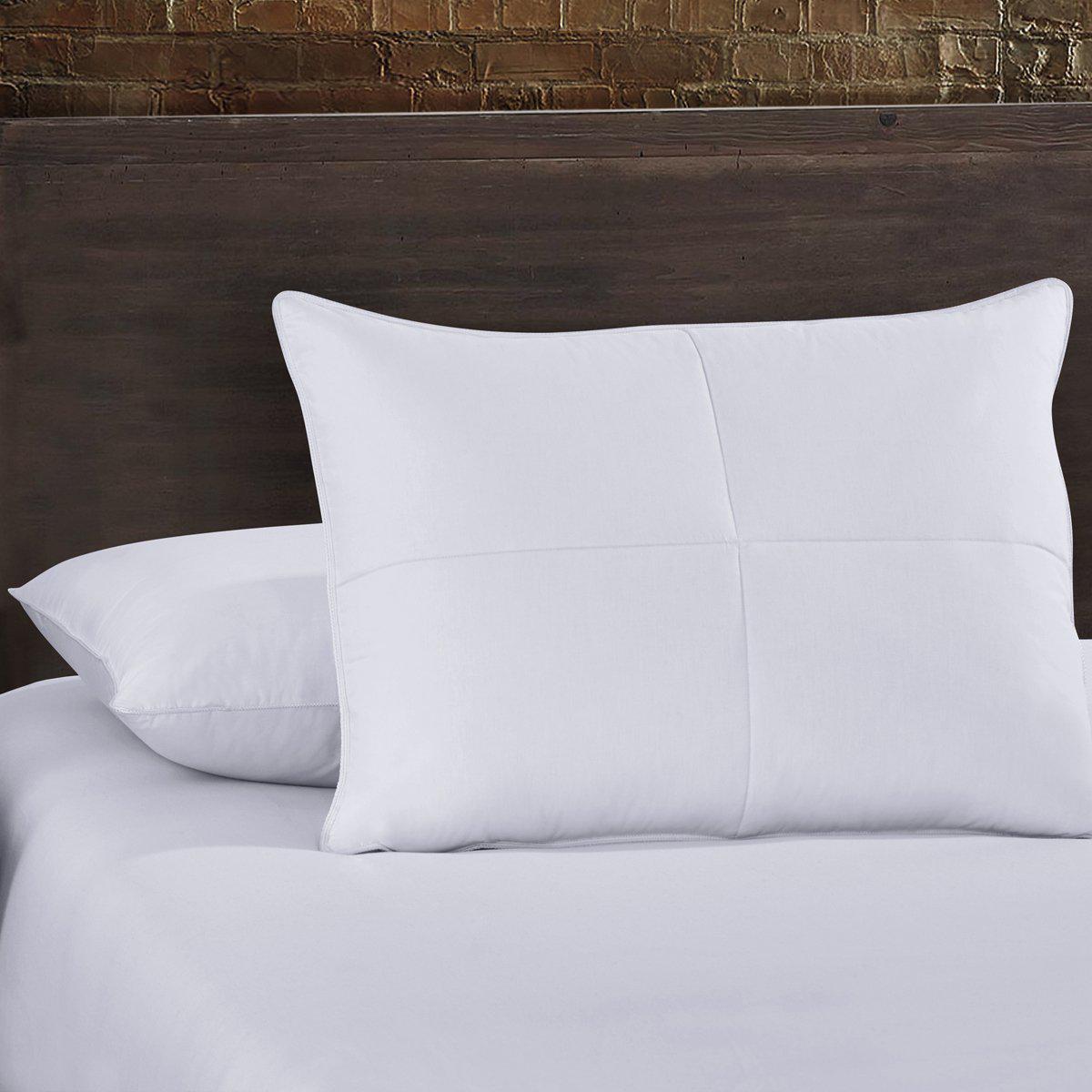 Medium Firm Support - Goose Feather Down Pillow