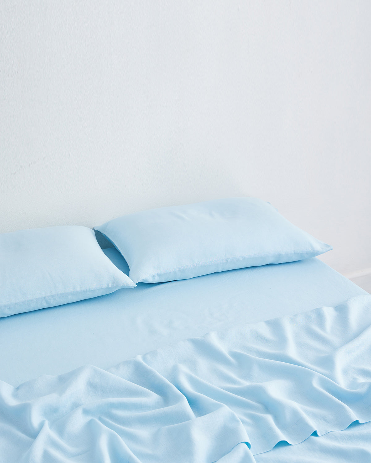 Coast 100% French Flax Linen Fitted Sheet Set - Image 3