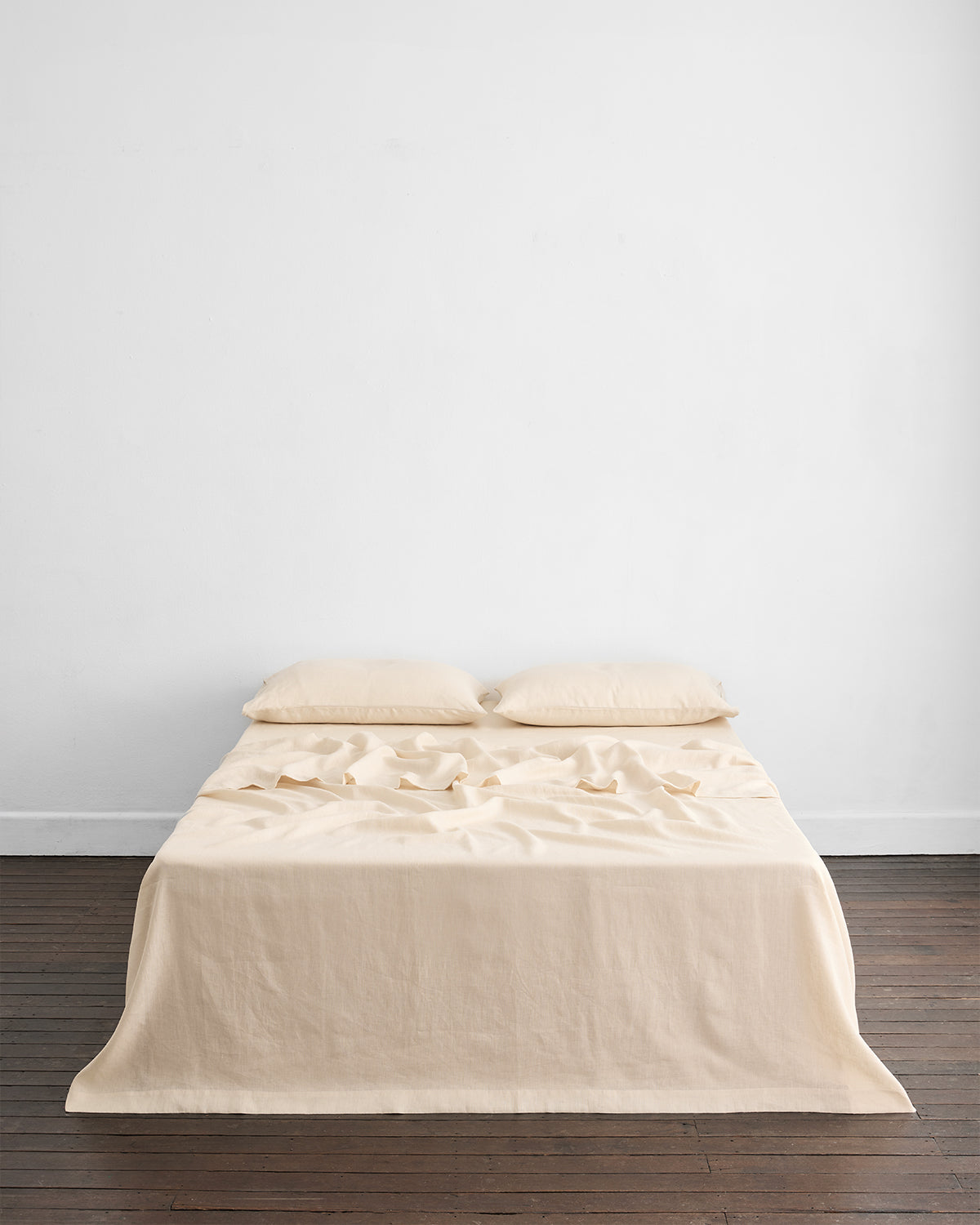 Crème 100% French Flax Linen King Pillowcases (Set of Two) - Image 3